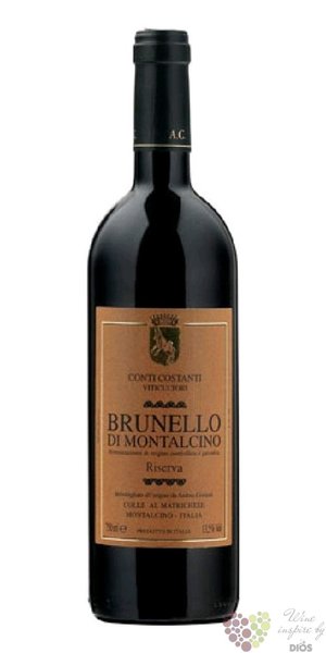 Brunello di Montalcino Riserva Docg 2016 Conti Constanti  0.75 l