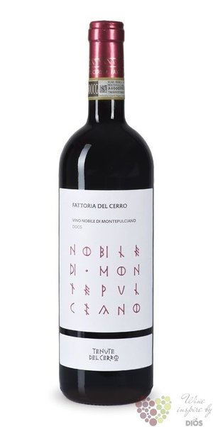 Vino Nobile di Montepulciano Docg 2018 tenute del Cerro  0.75 l