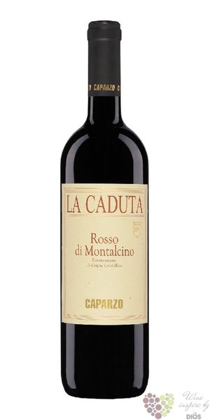 Rosso di Montalcino cru  la Caduta  Doc 2015 tenuta Caparzo  0.75 l