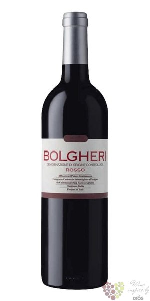 Bolgheri rosso  Grattamacco  Doc 2020 Colle Massari  0.75 l