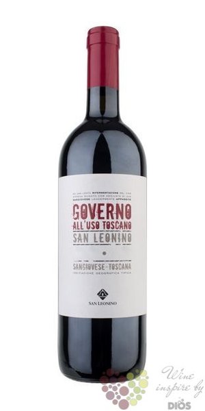 Sangiovese di Toscana  Governo alluso Toscano  Igt 2014 San Leonino tenimenti Angelini  0.75 l