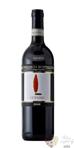 Brunello di Montalcino riserva Docg 2008 Cupano   0.75 l