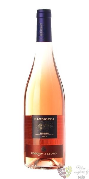 Bolgheri rosato  Casiopea  Doc 2015 Poggio al Tesoro by Allegrini  0.75 l