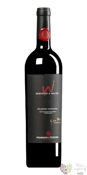 Toscana Cabernet Franc „ Dedicato a Walter ” Igt 2013 poggio al Tesoro by Allegrini  0.75 l