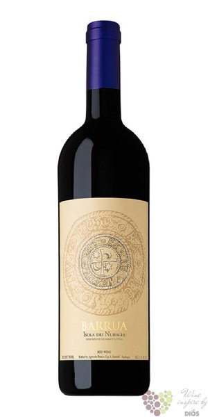 Isola dei Nuraghi rosso  Barrua  Igt 2016 agricola Punica  0.75 l