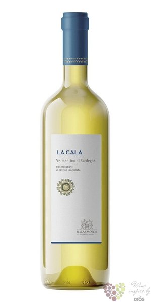 Vermentino di Sardegna  la Cala  Doc 2021 cantina Sella e Mosca  0.75 l