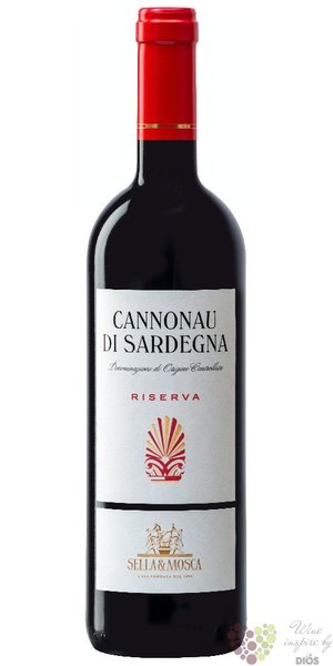 Carignano del Sulcis Riserva  Terre Rare  Doc 2015 cantina Sella e Mosca  0.75 l