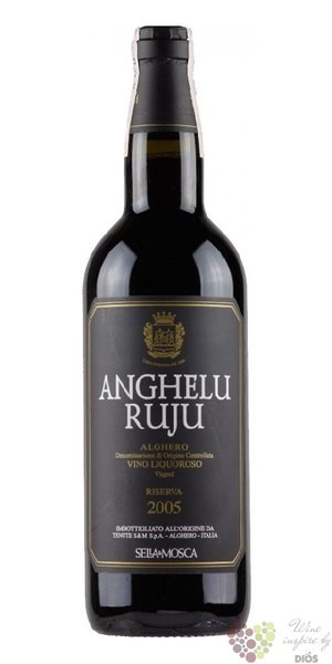 Alghero liquoroso Riserva  Anghelu Ruju  Doc cantina Sella e Mosca  0.75 l