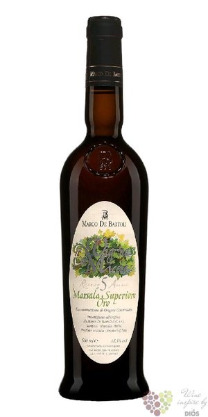 Marsala Superiore Oro Riserva 5 anni  Vigna La Miccia  Dop Marco De Bartoli 18.5% vol. 0.50 l