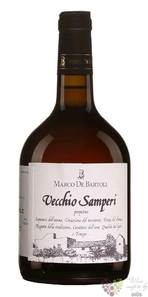 Marsala Superiore Riserva 20 anni  Vecchio Samperi  Dop Marco De Bartoli 16.5% vol.  0.75 l