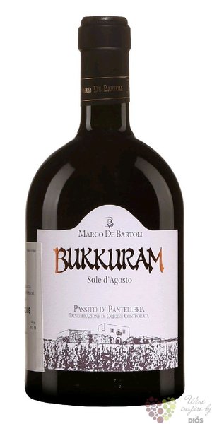 Passito di Pantelleria 20 anni  Bakkuram  Dop Marco De Bartoli 14.5% vol.  0.50 l