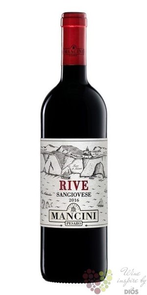 Colli Pesaresi Sangiovese cru  Rive  Doc 2018 fattotia Mancini  0.75 l