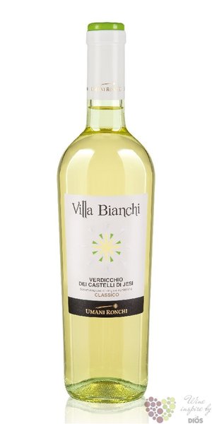 Verdicchio dei Castelli di Jesi classico  Villa Bianchi  Doc 2021 Umani Ronchi  0.75 l