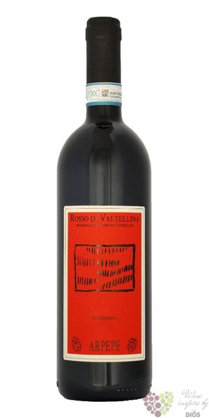 Rosso di Valtellina Doc 2016 azienda ARPePe  0.75 l