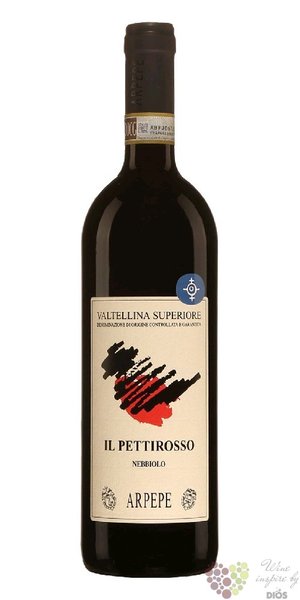 Valtellina Superiore  il Pettirosso  Docg 2015 azienda ARPePe  0.75 l