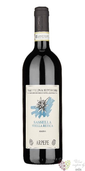 Valtellina Superiore  Sassella Stella Retica  Docg 2015 azienda ARPePe  0.75 l