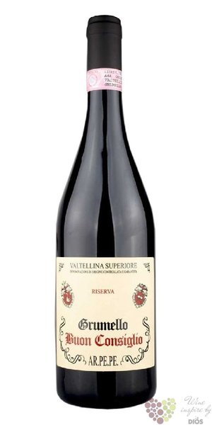 Valtellina Superiore riserva „ Grumello Buon Consiglio ” Docg 2009 ARPePe  0.75l