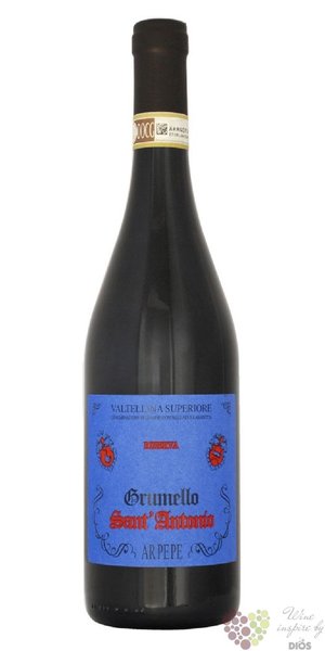 Valtellina Superiore riserva  Grumello SantAntonio  Docg 2009 ARPePe  0.75 l