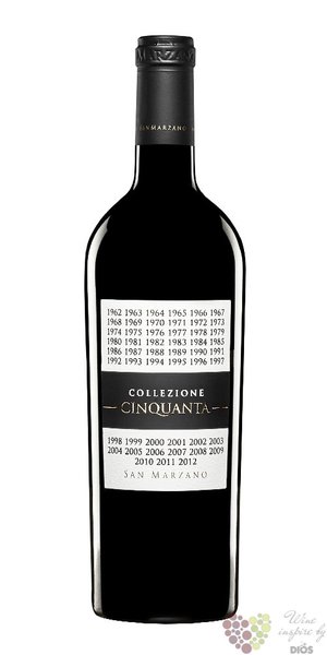 Puglia rosso  Collezione Cinquanta  N.V. Feudi san Marzano  0.75 l