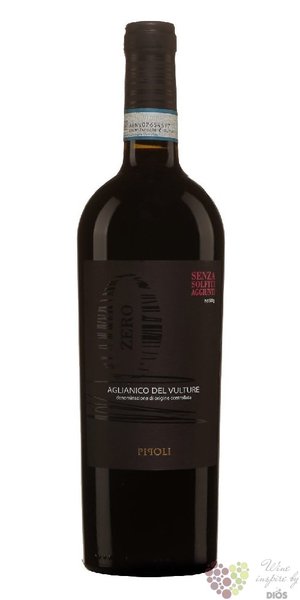 Aglianico del Vulture „ Pipoli Zero Solfiti ” Doc 2017 Basilicata Vigneti del Vulture  0.75 l