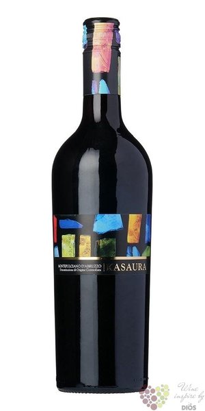 Montepulciano dAbruzzo  Kasaura  Doc 2018 cantina Zaccagnini  0.75 l