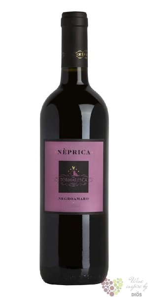 Negroamaro Puglia  Neprica  Igt 2020 cantina Tormaresca  0.75 l