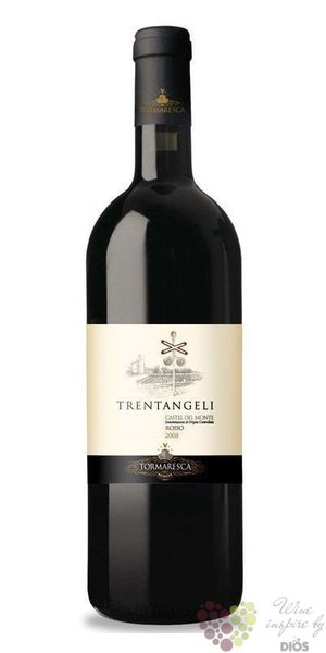 Castel del Monte rosso  Trentangeli  Doc 2018 cantina Tormaresca by Antinori  0.75 l