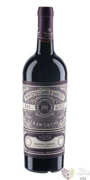 Montepulciano dAbruzzo Doc 2018 Gran Sasso  0.75 l