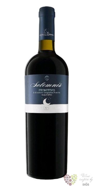 Primitivo Salento linia Cru  Solemnis  Igt 2015 le Vigne di Sammarco  0.75 l