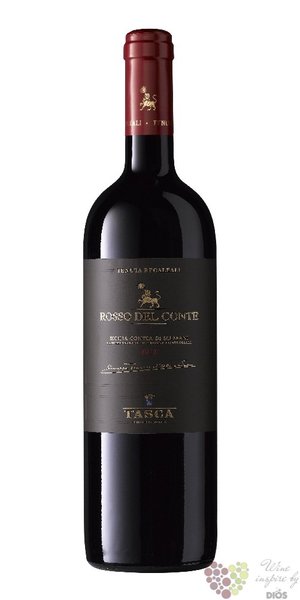 Sicilia Contea di Sclafani  Rosso del Conte  Doc 2017 tenuta Regaleali Tasca dAlmerita  0.75 l