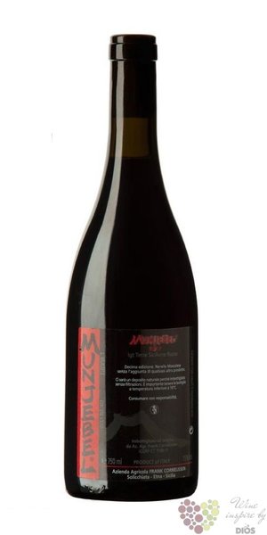 Terre Siciliane rosso  MunJebel classico  Igt 2018 Frank Cornelissen  0.75 l