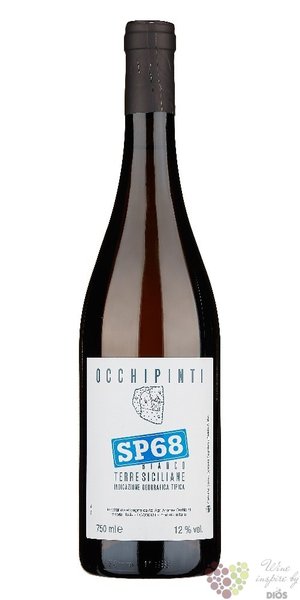 Terre Siciliane bianco  SP68  Igt 2018 azienda Arianna Occhipinti  0.75 l