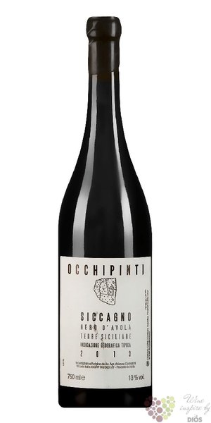 Sicilia Nero dAvola  Siccagno  Doc 2016 Arianna Occhipinti  0.75 l