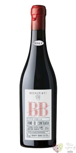 Terre Siciliane rosso  BB Bombolieri  Igt 2019 Vino di Contrada Arianna Occhipinti  0.75 l