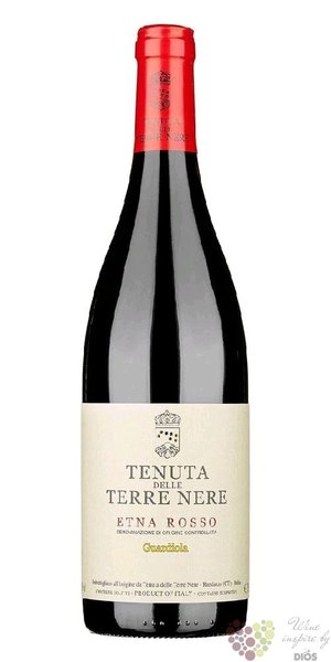 Etna rosso cru  Moganazzi  Doc 2020 tenuta delle Terre Nere  0.75 l