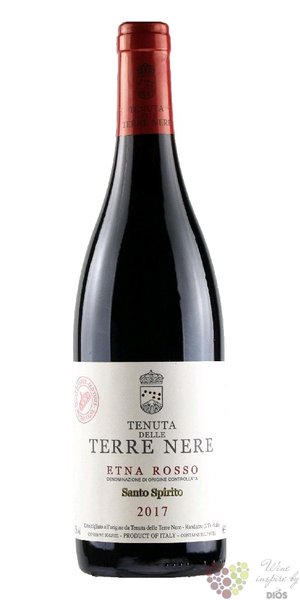 Etna rosso cru  Santo Spirito  Doc 2020 tenuta delle Terre Nere  0.75 l