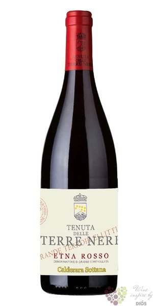 Etna rosso cru  Calderara Sottana  Doc 2016 tenuta delle Terre Nere   0.75 l