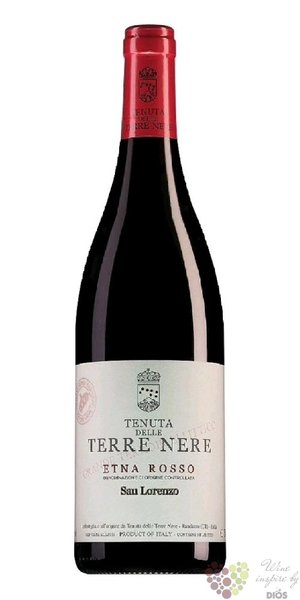 Etna rosso cru  San Lorenzo  Doc 2020 tenuta delle Terre Nere  0.75 l