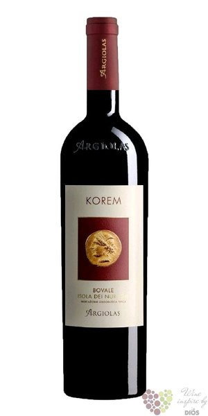 Isola dei Nuraghi  Korem  Igt 2019 cantina Argiolas  0.75 l