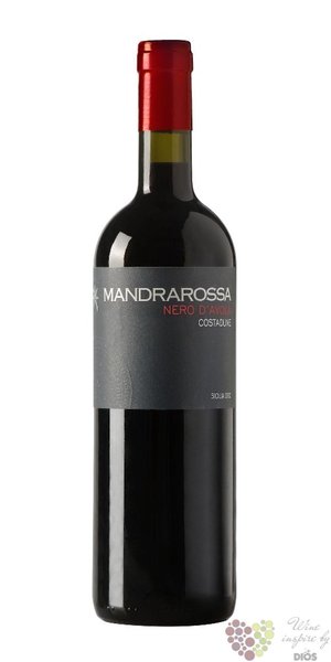 Sicilia Nero dAvola  Costadune  Doc 2018 cantina Mandrarossa  0.75 l