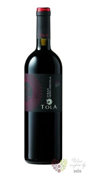 Sicilia Nero dAvola &amp; Syrah Igt 2015 cantina Tola  0.75 l