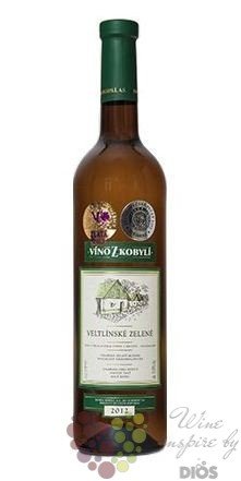 Veltlínské zelené 2013 výběr z hroznů Patria Kobylí  0.75 l