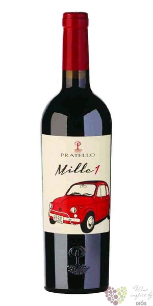 Garda rosso  Mille Uno  Doc 2018 cantina Pratello  0.75 l