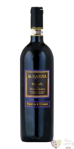 Brunello di Montalcino Riserva  il di Vasco  Docg 2012 la Rasina  0.75 l