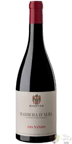 Barbera d´Alba „ Zio Nando ” Docg 2021 azienda agricola Rivetto  0.75l