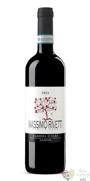 Barbera d´Alba Superiore „ Froi ” Doc 2017 Massimo Rivetti  0.75 l