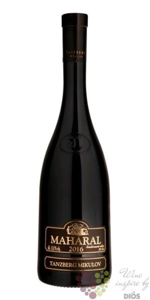 Maharal Black label 2016 jakostn vno vinastv Tanzberg Bavory  0.75 l