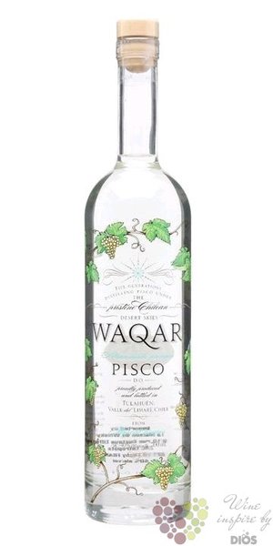 Waquar Peruan pisco 40% vol.  0.70 l