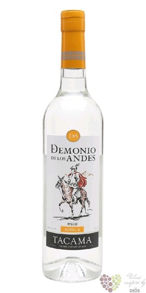 Demonio de los Andes  Albilla  Peruan Pisco 40% vol.  0.70 l