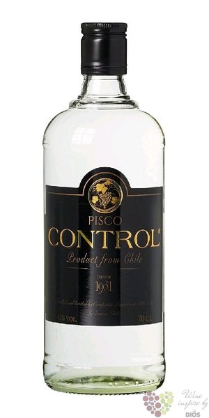 Pisco Control  Original  Chilean domestic spirits 43% vol.  0.70 l